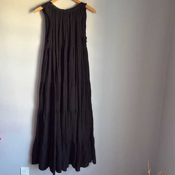 9seed Lighthouse Maxi Dress Black Small - Picture 3 of 13